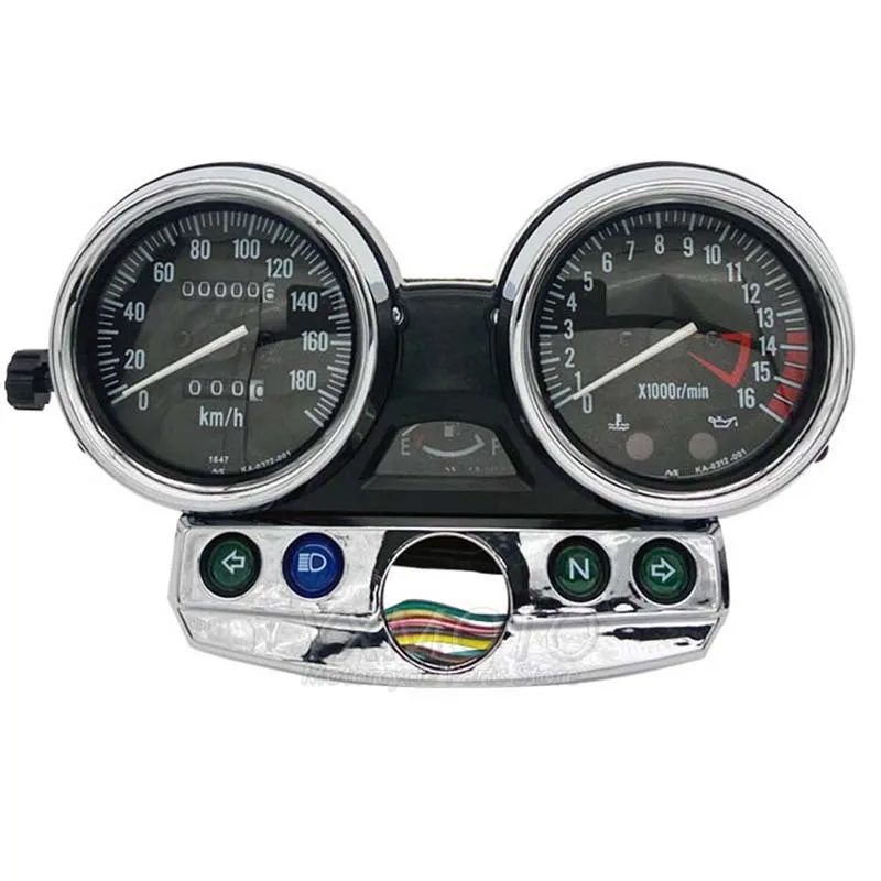 Instrument Assembly Gauges Meter Cluster Speedometer Odometer Tachometer For Kawasaki ZRX400 1994-1997 ZRX400 1998-2008 enlarge