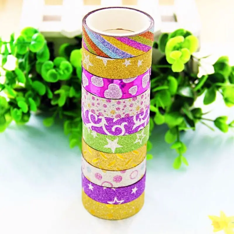 10 шт. красочные наклейки Кукольный дом аксессуары Тип стикер кукла DIY украшения