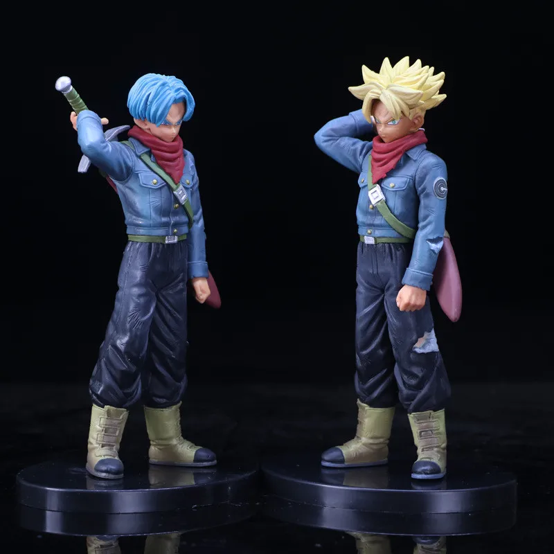 Драконий жемчуг Z Trunks меч для переноски в будущем Синий Золотой стиль волос