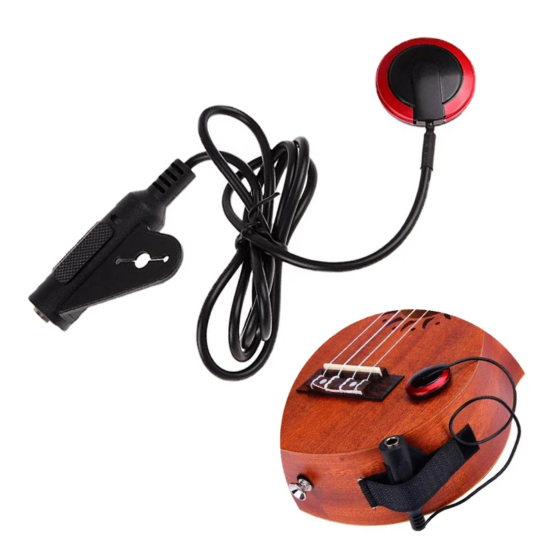 Professional Guitar Pickup Piezo Contact Microphone Pickup For Guitar Violin Banjo Mandolin Ukulel Guitar Accessories