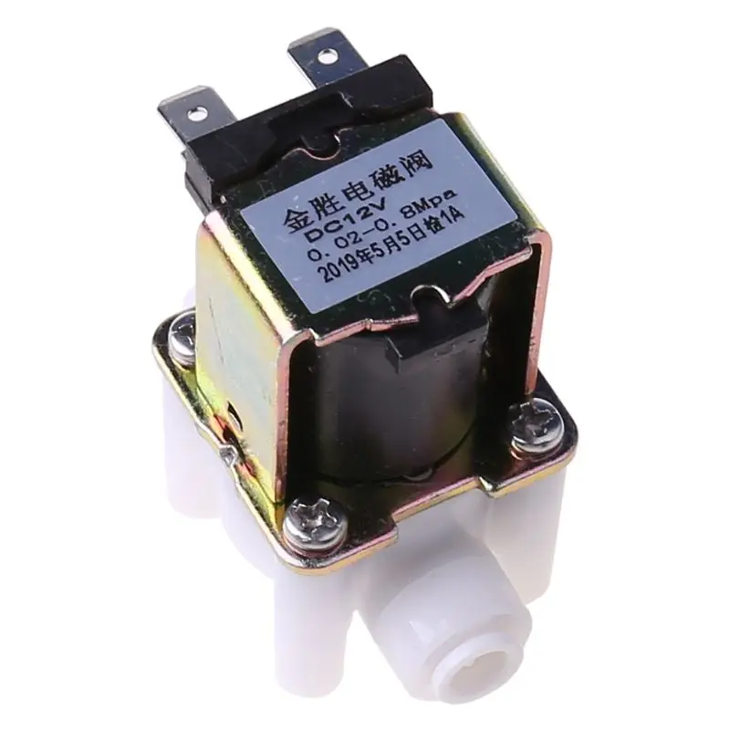 Электрический электромагнитный клапан для очистителя воды нормально закрытый