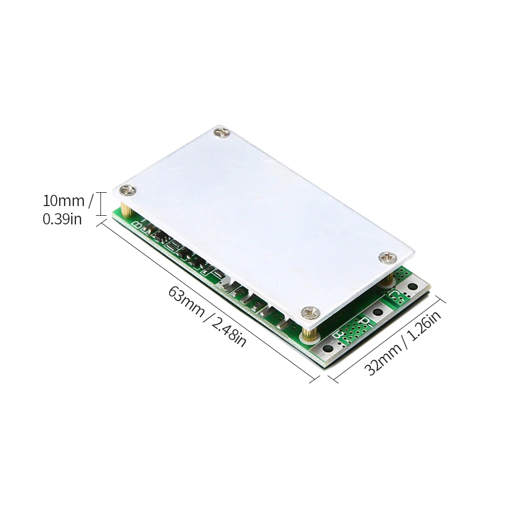1pc 37V 15A Battery Protection Board for Li-ion 18650 Balance Integrated Circuits | Инструменты