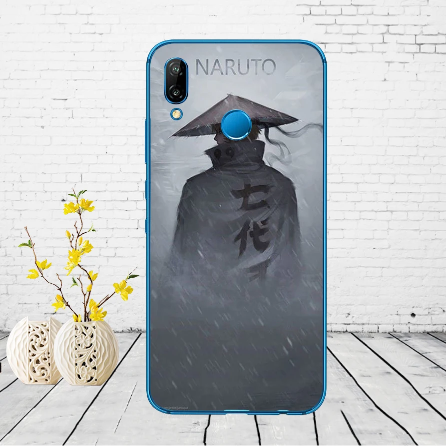 168DD Наруто Akatsuki Clan Cloud Symbol Мягкий силиконовый чехол для Huawei P9 P10 P20 P30 Lite mate 10 20 PRO lite p smart чехол