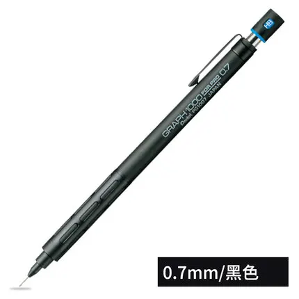 0.7 1 шт. Pentel graph0.3 мм/0,5 мм/0,7 мм/0,9 мм PG1000 для профессионального классического механического рисования, карандаш для рисования, механический карандаш - Цвет: 0.7