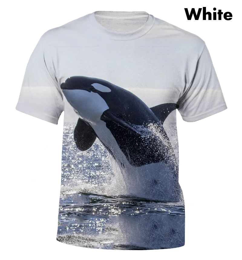 

Summer leisure and cool Killer Whale new high-quality T-shirt (the best gift)