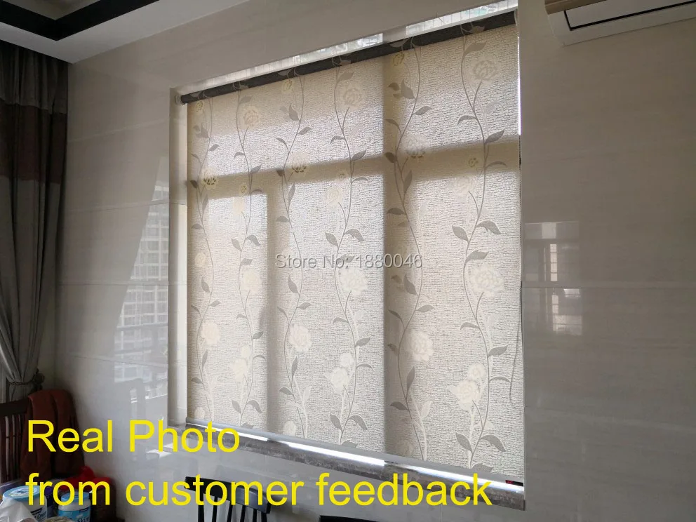 Оконные жалюзи без сверления полузатемненные в Корейском стиле для гостиной