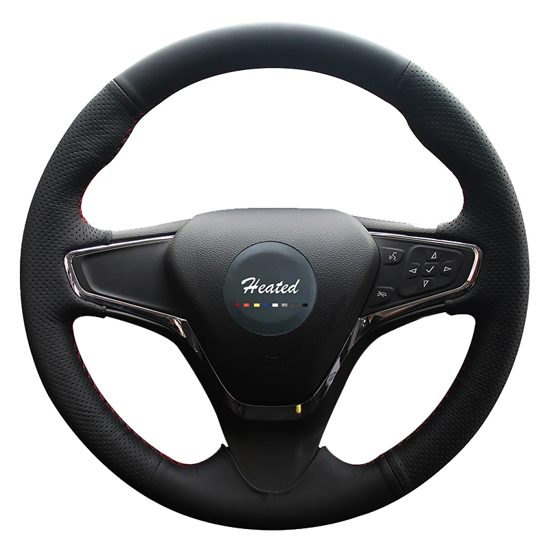 Оплетка руля для Chevrolet Cruze 2015 Volt 2016 2017 New оплетка из микрофибры на рулевое