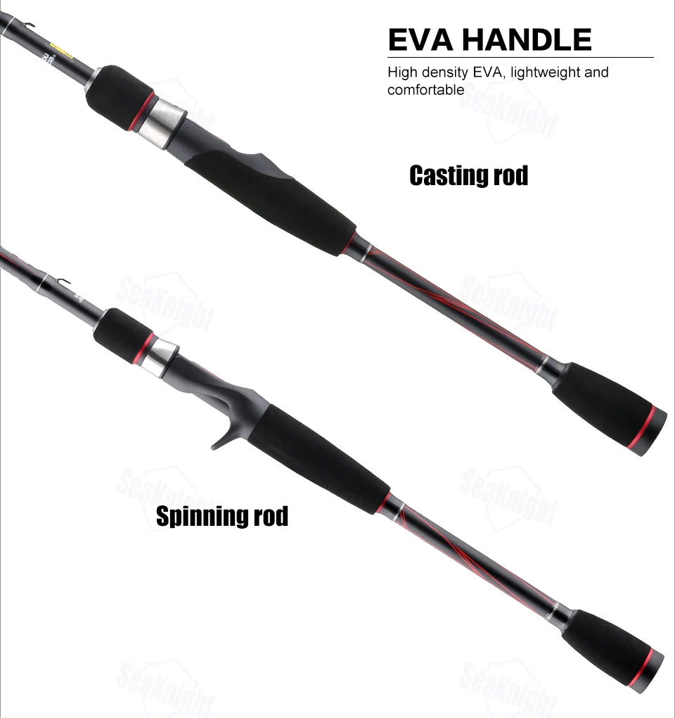 Abu Garcia Black Max BMAX 1,98 м 2,14 м 2,44 м спиннинговая Удочка M мл два наконечника быстрого действия углеродное волокно Морская Рыбалка снасти