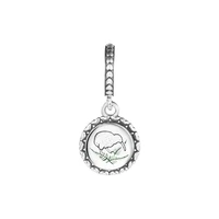 new zealand kiwi hanging charm authentic 925 silver jewelry fits european charms bracelets diy beads for jewelry making