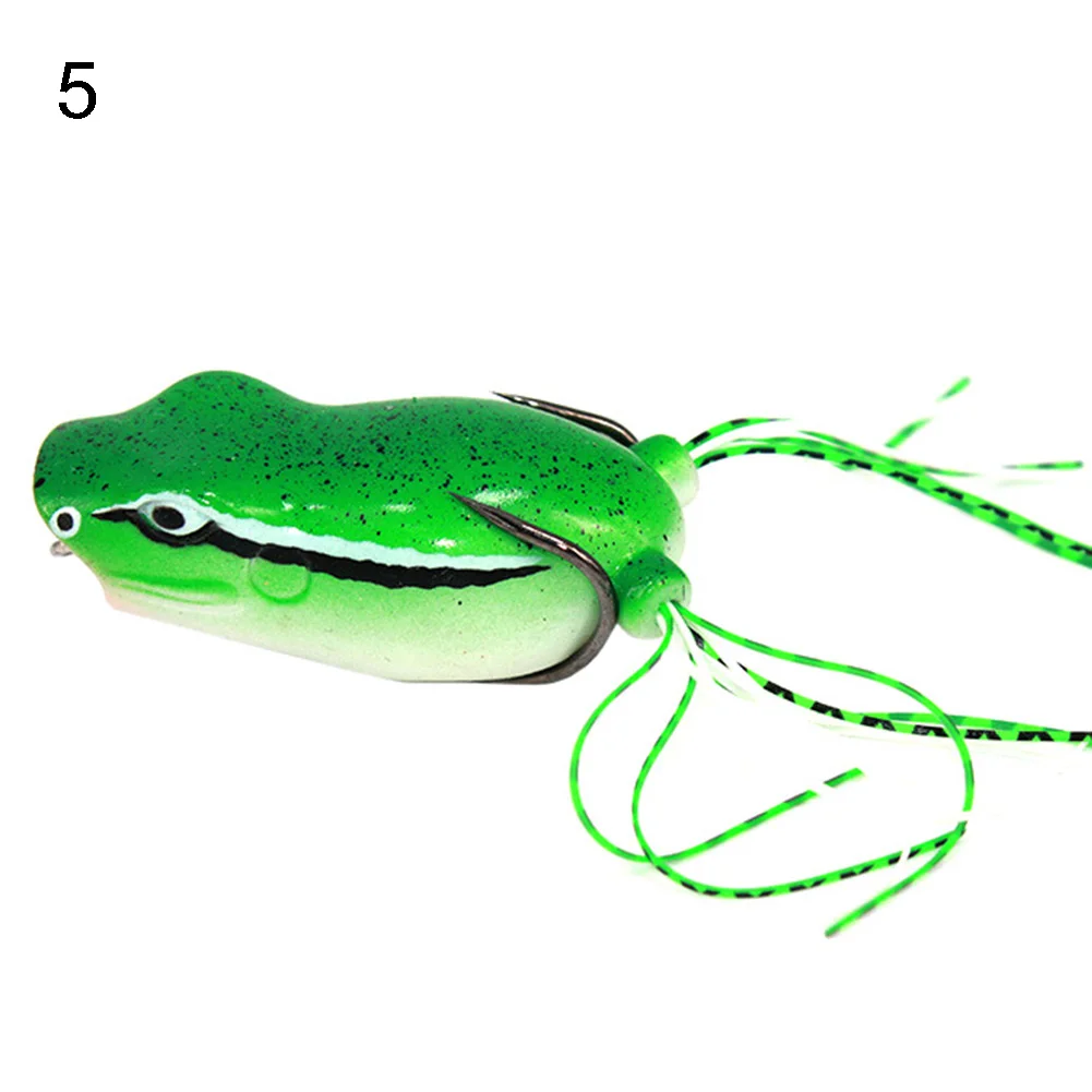

5.4cm 11.8g Fishing Artificial Hard Lifelike Lure Wobbler Frog Shape Fish Swim