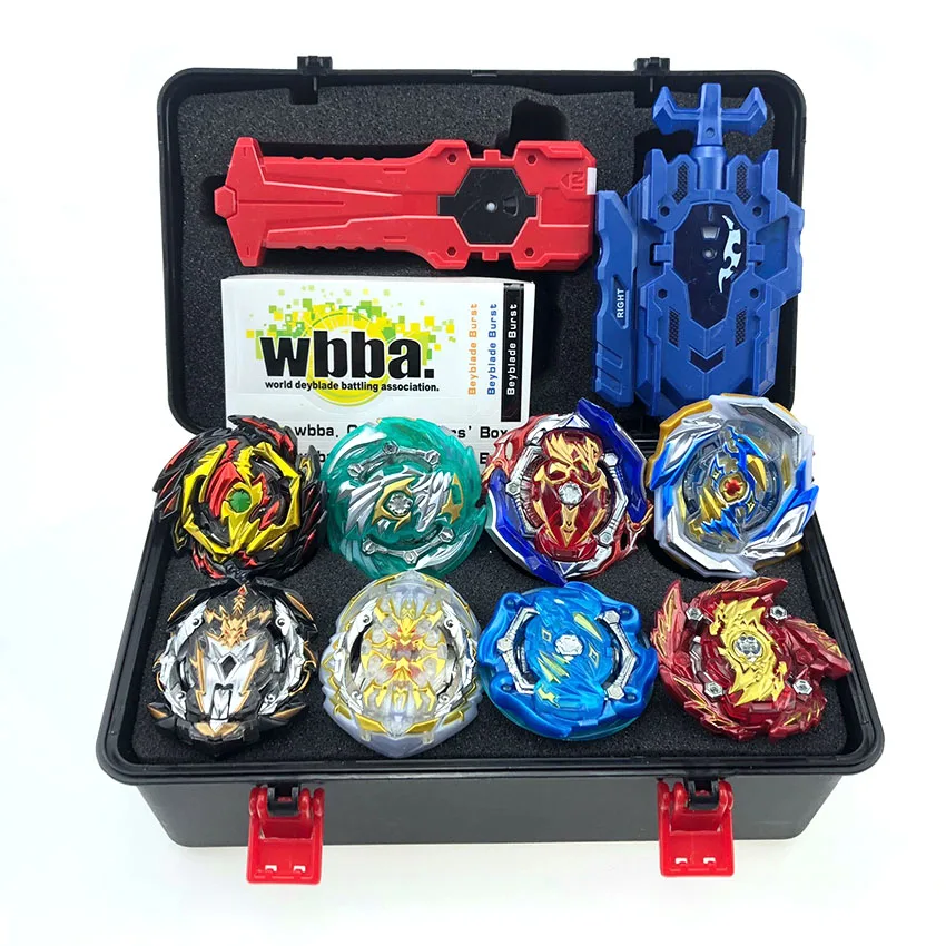 Набор топов пусковые устройства Beyblades игрушки Toupie Металл Бог лопнет волчок Bey Blade