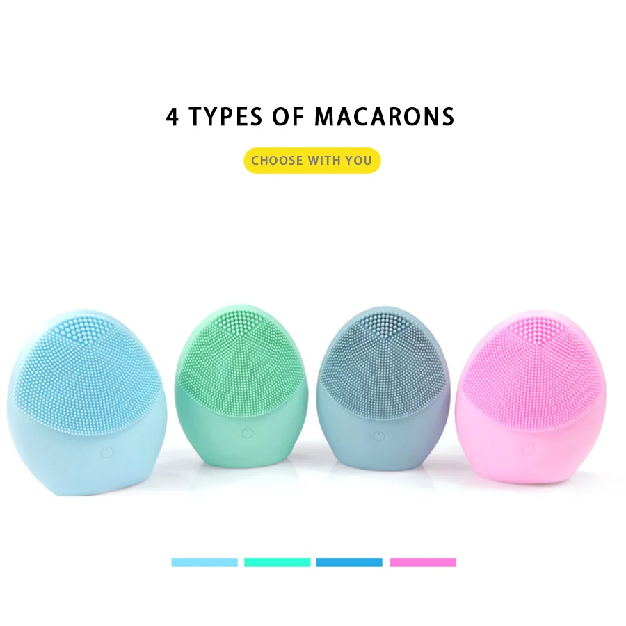 FFFIST Электрический силиконовый инструмент для чистки лица Macaron мини