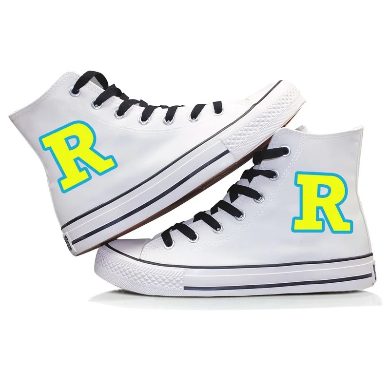 

Men's Canvas Shoes South Side Serpents Series Breathable High-top Shoes Couple Flat Shoes