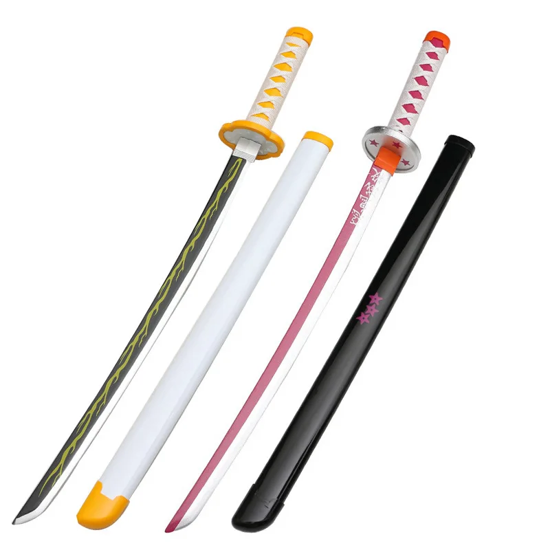 

Cos Children's Short Ghost Slayer Blade Sword Toy Tanjirou My Wife Zenyi Butterfly Ninja Tomioka Abs Item 80cm