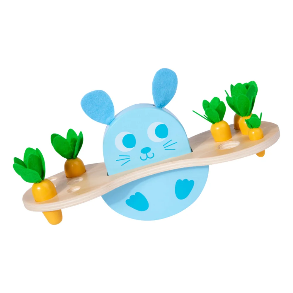 

1 Pc Rabbit Balanced Carrot Pulling Children's Cognitive (Assorted Color)
