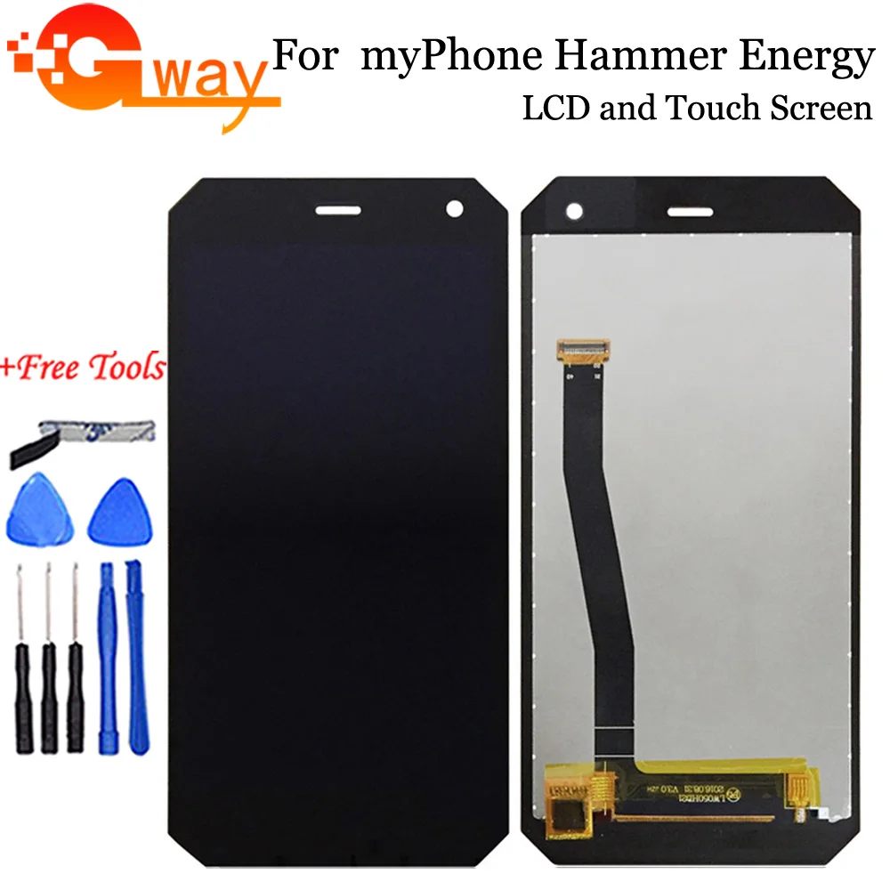 100% протестирован 5 0 &quotдля ЖК дисплея myPhone Hammer Energy и стеклянной панели телефона