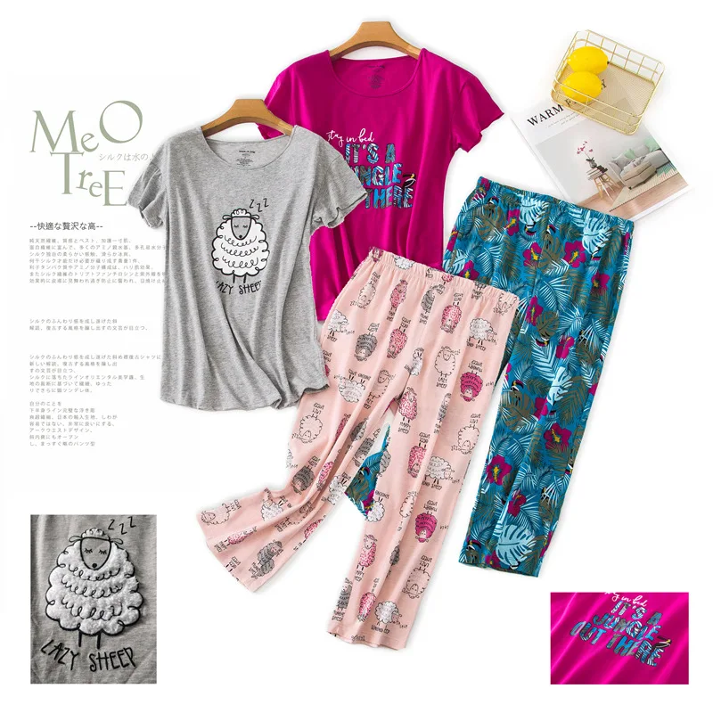 Горячая Распродажа Женский мягкий уютный пижамный комплект удобная женская