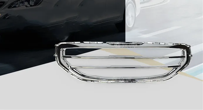 

Front Bumper Grill Frame Grille for Peugeot 3008 2015-2016 Car Accessories Chrome Exterior