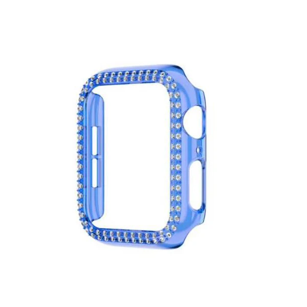 

Newest plastic Diamond For Apple watch cover Protective case band 40mm 44mm 38 42mm For iwatch shell SE series 6 5 4 3 2 1