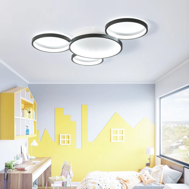 Lámpara Led moderna para sala de estar, lustres de plafón, AC110-220V, accesorios de araña