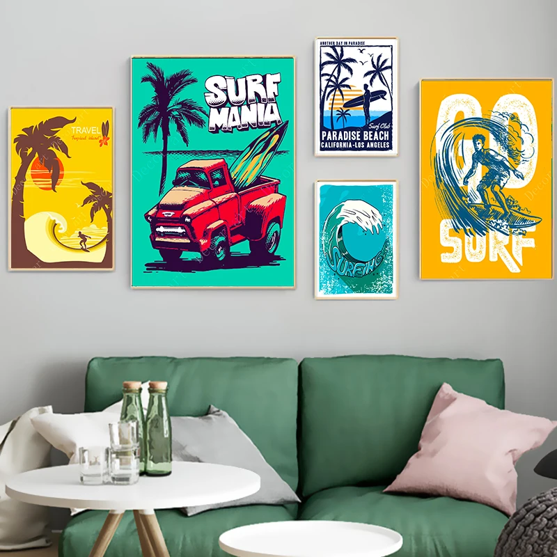 Винтажные настенные постеры из крафт бумаги с покрытием|Рисование и каллиграфия|