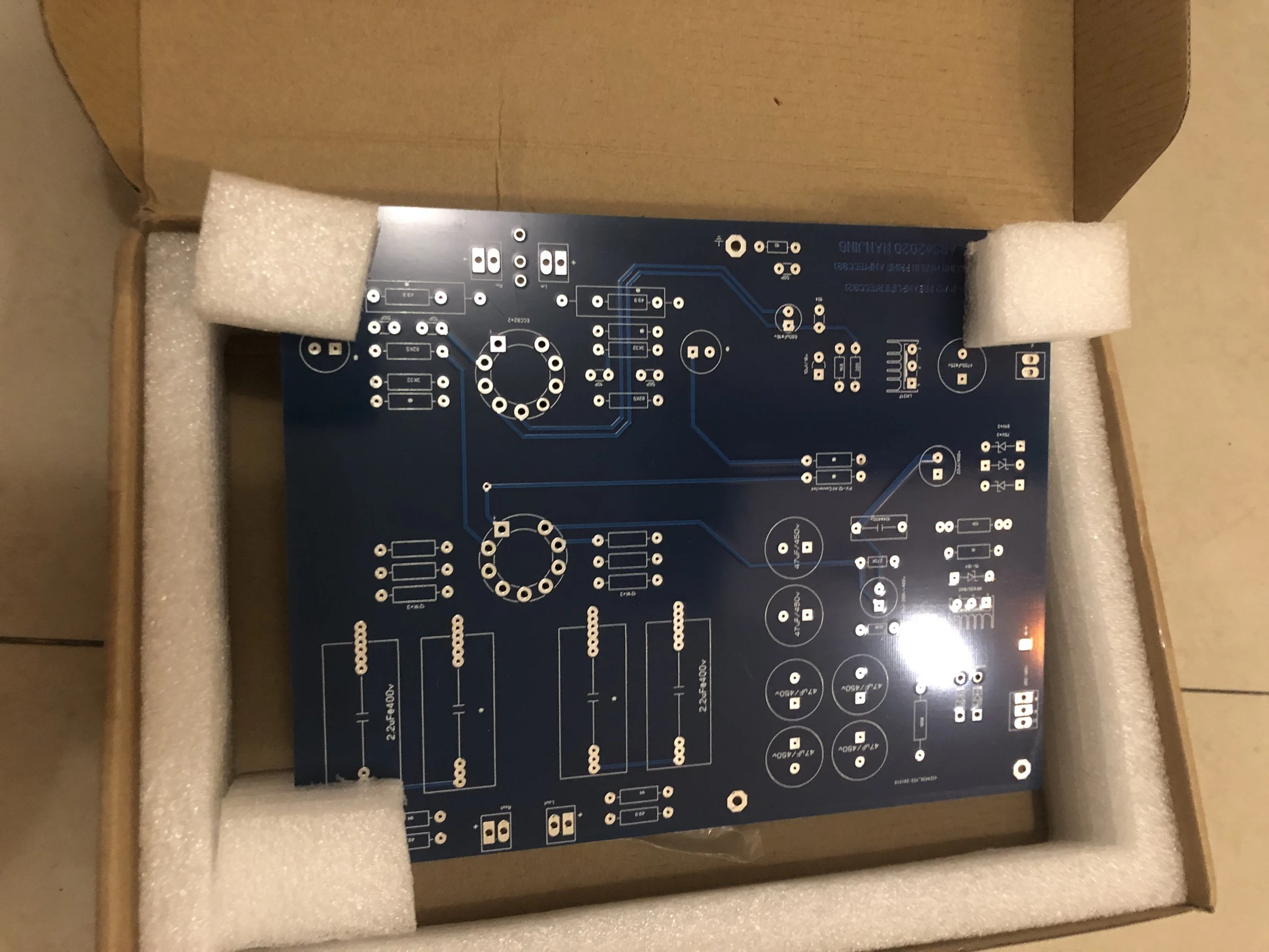 

DIY Conrad-Johnson CJ-PV12 & D.Klimo Merlin Tube Preamplifier Bare PCB Board