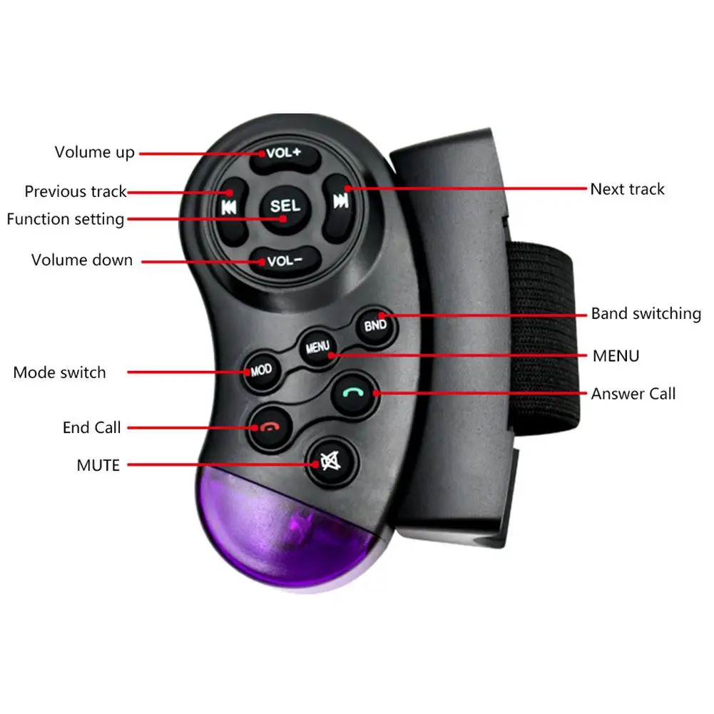 Автомобильная стереомагнитола с MP3-плеером мультимедийный плеер на руль 12 В