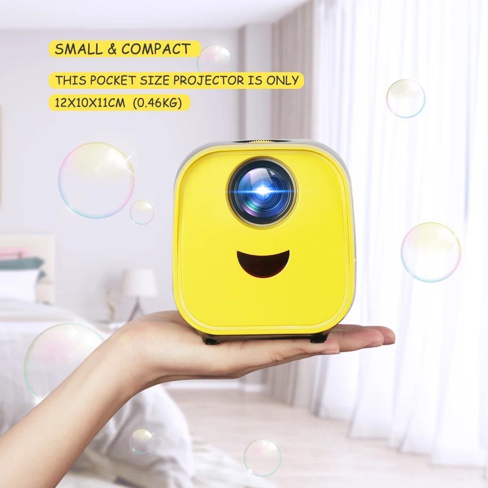 

Thundeal PK YG300 Mini Projector for 1080P Video Full HD LED L1 Proyector Portable Projector Home Theater Beamer Child Kids Gift