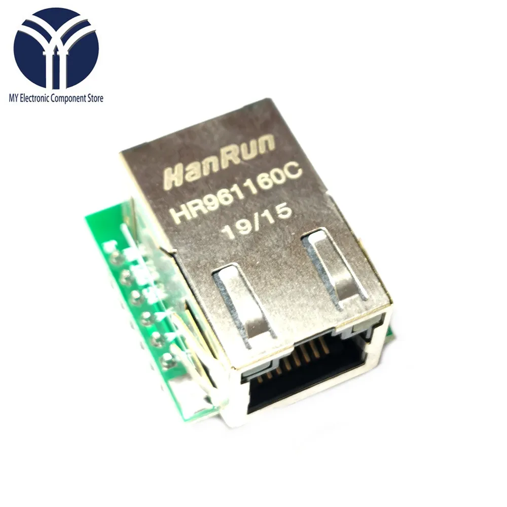 Умная электроника USR-ES1 W5500 чип Новый SPI для LAN/ Ethernet конвертер TCP/IP Mod - купить по