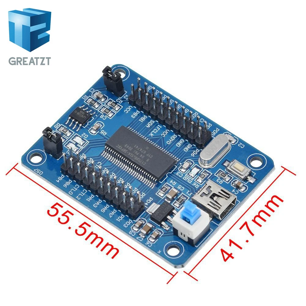 USB-материнская плата EZ-USB FX2LP CY7C68013A макетная логический анализатор с