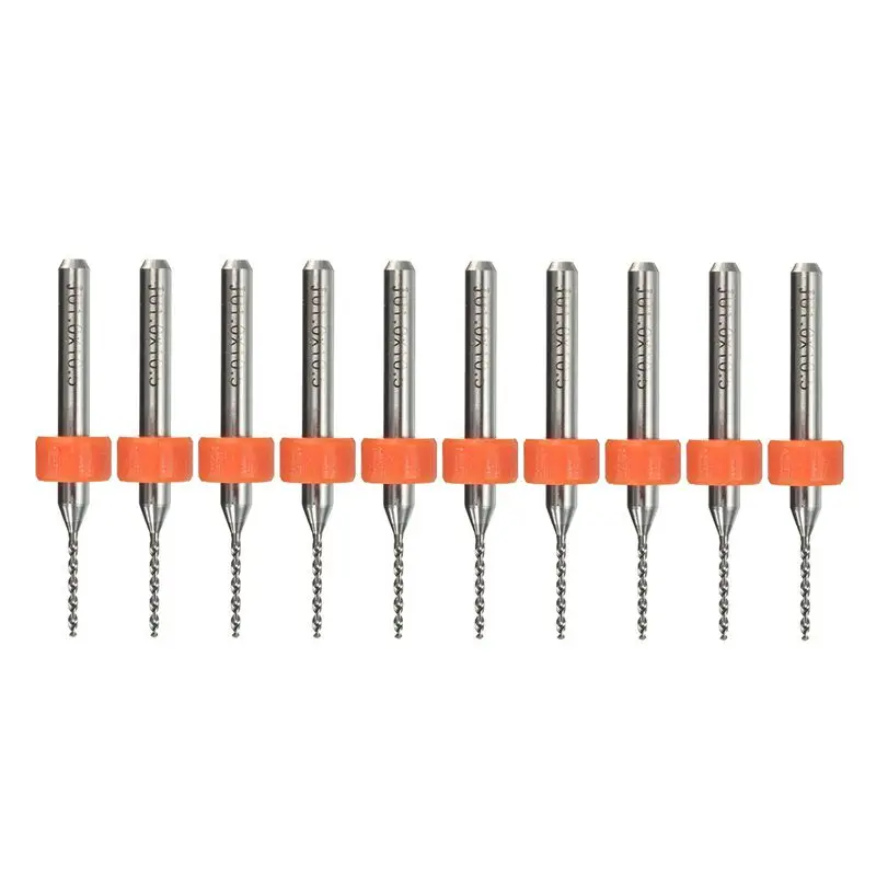 

10Pcs 1.0mm PCB CNC Micro-Drill Bits Print Circuit Board Carbide Engraving Tool