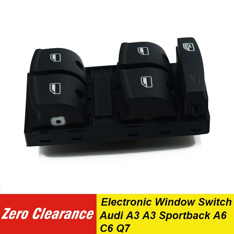 Панель электропитания для Audi A3 Sportback A6 C6 Sedan Q7 4F0 959 851 851A 851C|Переключатели и рычаги