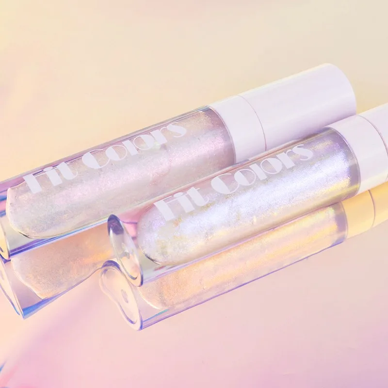 3D блестящая жемчужина для губ блеск прозрачный Увлажняющий бесцветная помада
