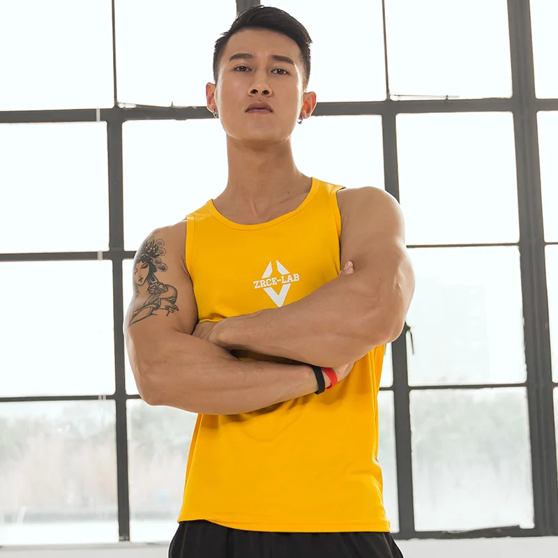 ZRCE летняя модная майка для тренажерного зала бодибилдинга мужская без рукавов