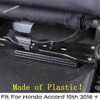 lapetus seat below footwell air conditioning ac duct vent outlet cover trim fit for honda accord 10th 2018 2022 accessories