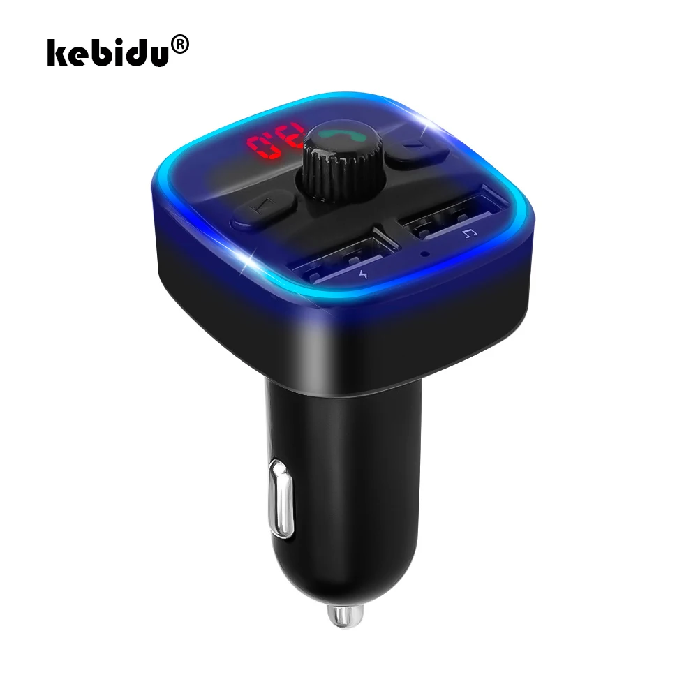 Автомобильное зарядное устройство kebidu с двумя USB mp3-плеер Bluetooth FM-передатчик