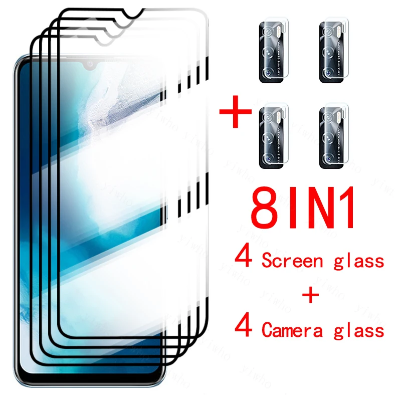 

8in1 full cover protective glasses for vivo y70 20201 glass screen protectors for viviy70 y 70 70y 6.44'' camera lens phone film