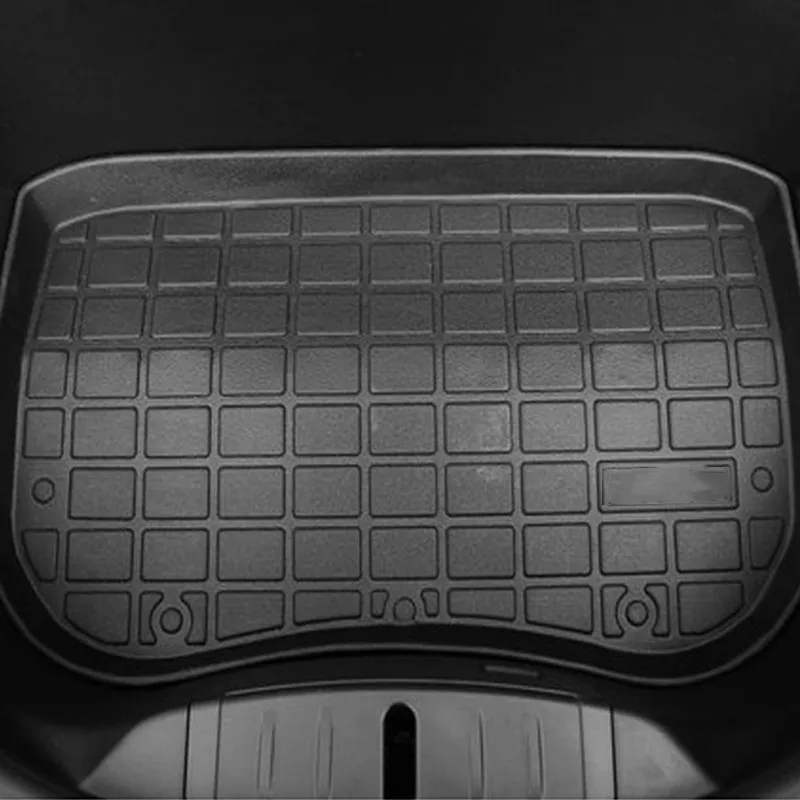 Подходит для Tesla Model 3 Black TPE материал водонепроницаемый передний Грузовой лоток