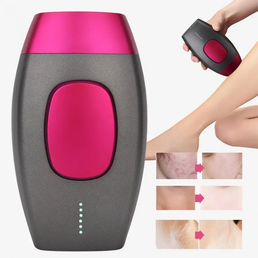Портативное устройство для лазерной эпиляции лица Унисекс 100 240 В|Крем удаления
