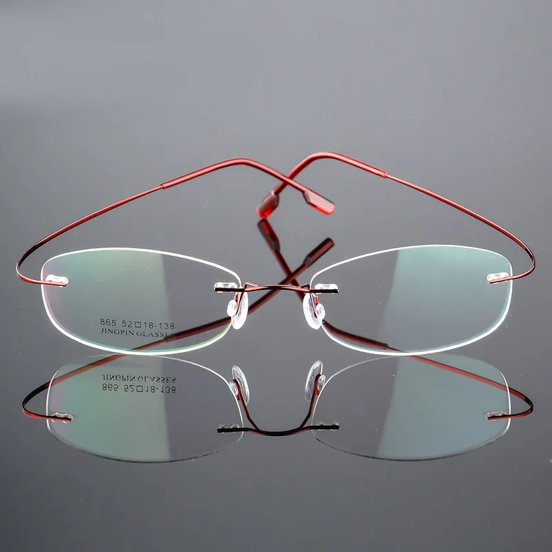 Очки для чтения без оправы SUMONDY SPH от 0 до + 6 мужские и женские очки из титанового