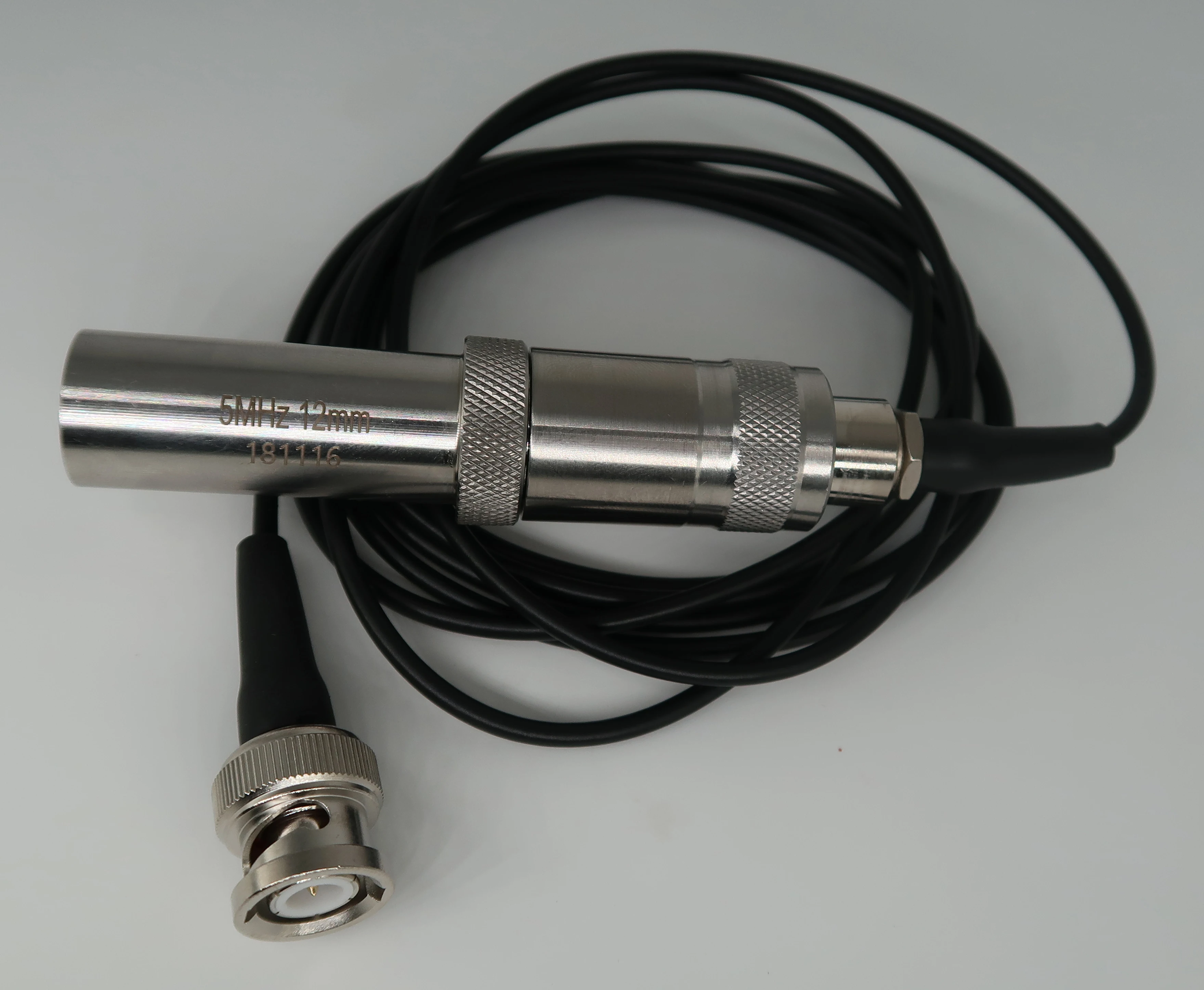 

5Mhz/12mm Immersion Transducer with BNC connector cable