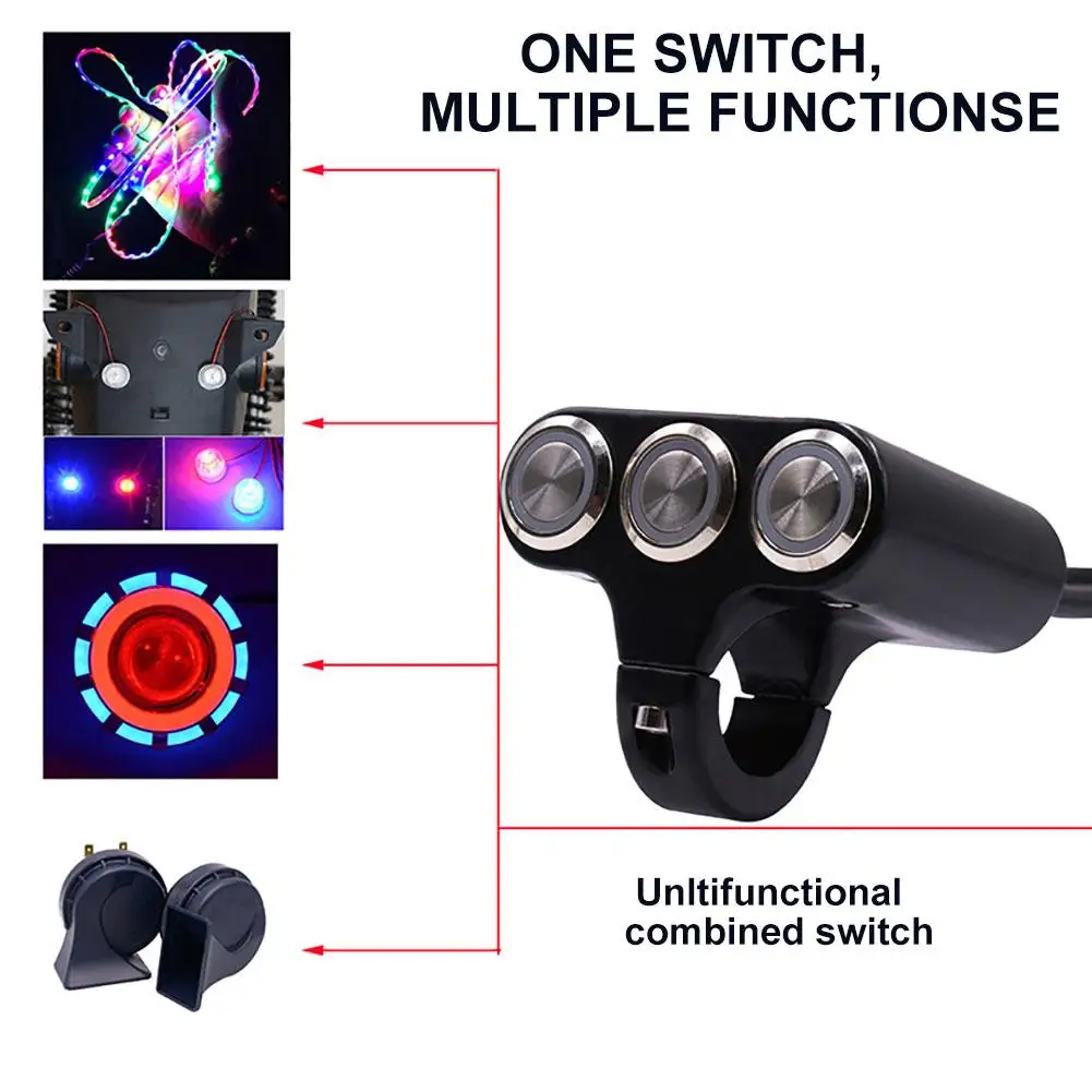 Переключатель противотумансветильник фасветильник на руль мотоцикла