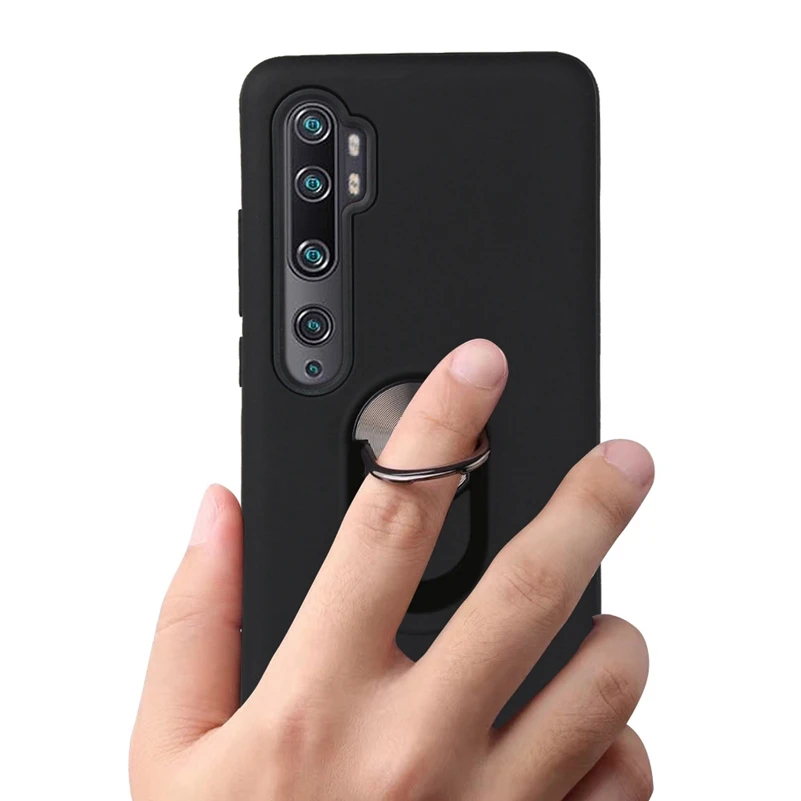 Магнитный чехол с кольцом-подставкой для Xiaomi Mi Note 10 Pro 9t A3 Xiomi Redmi 9 Max 8 9s 10s 7 8t 9c 9a k20 K30