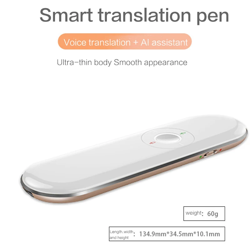 Двусторонний Wifi умный мгновенный переводчик голосового языка встречи Россия