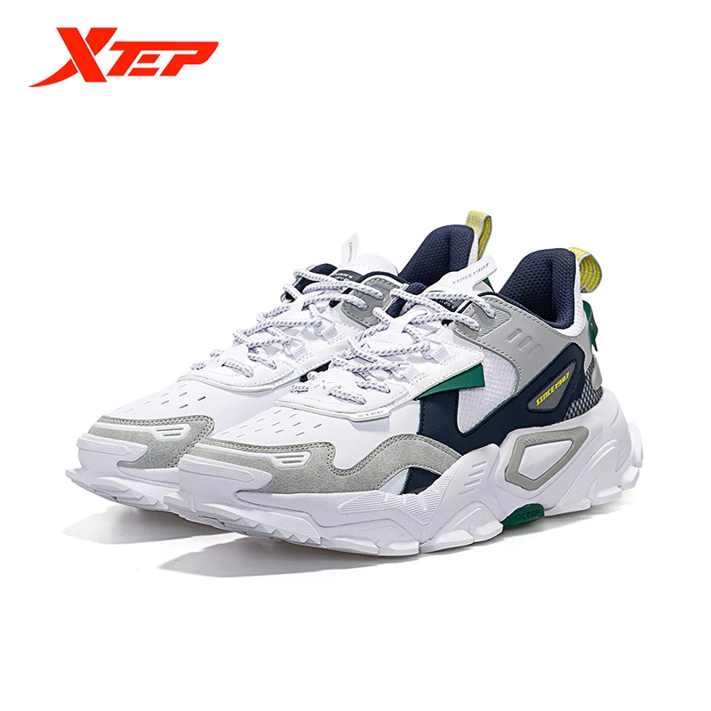 

Xtep Shan Hai Qiong Yu Men's Shoes Sports Shoes Men's New Spring Casual Shoes Men Trend Old Shoes 879119320150