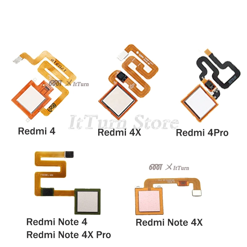 Оригинальный шлейф датчика отпечатков пальцев для Xiaomi Redmi Note 4 4x Global Pro ремонта