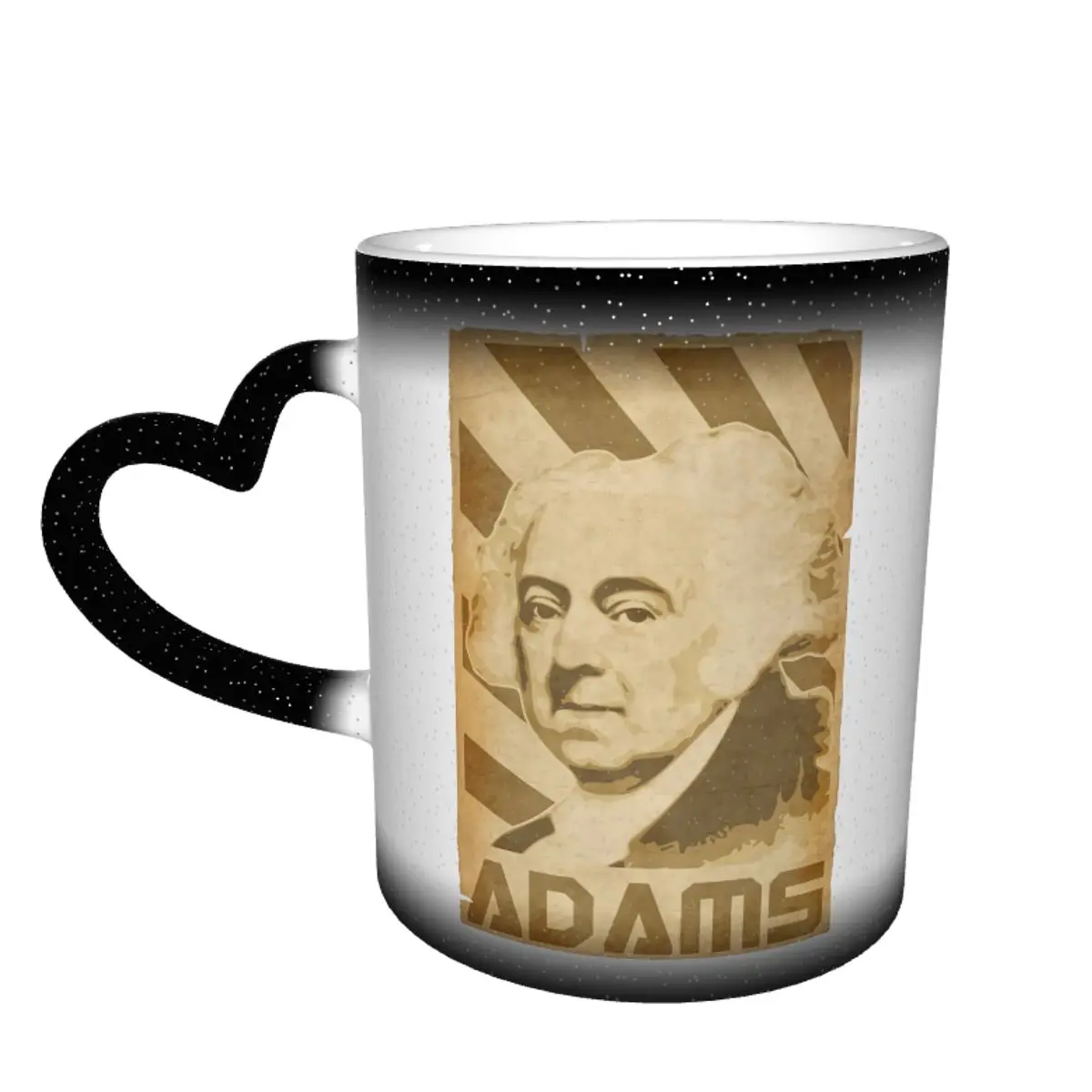 

President Mug Color Changing Creative Mug Modern Porcelain Cappuccino Cups