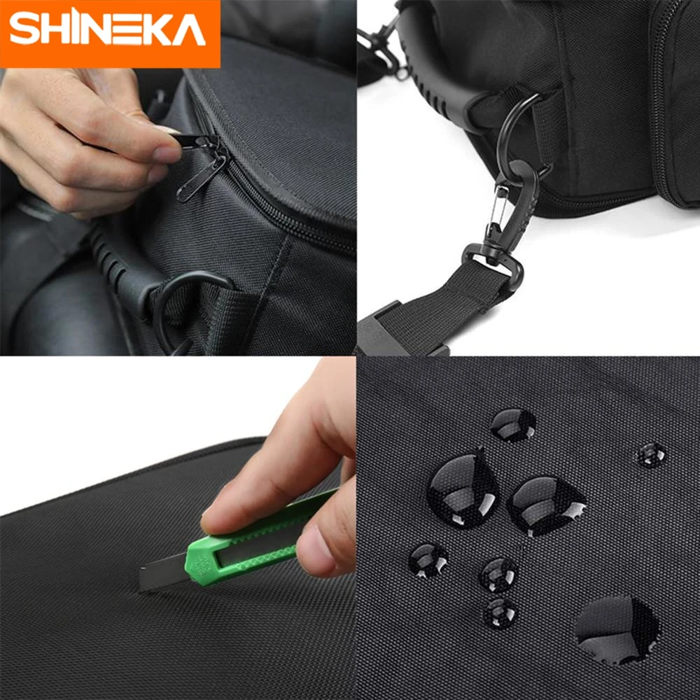 SHINEKA Organizer for Jeep Wrangler JK JL JLU 2007-2021 Sports Rubicon Gladiator JT Backseat Rear Under Seat Storage Bags Box | Автомобили