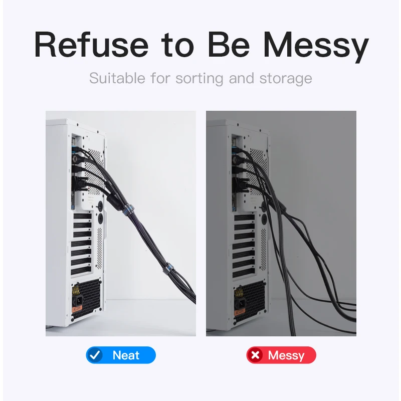 Кабель-органайзер Vention для наушников телефонов компьютеров | Электроника