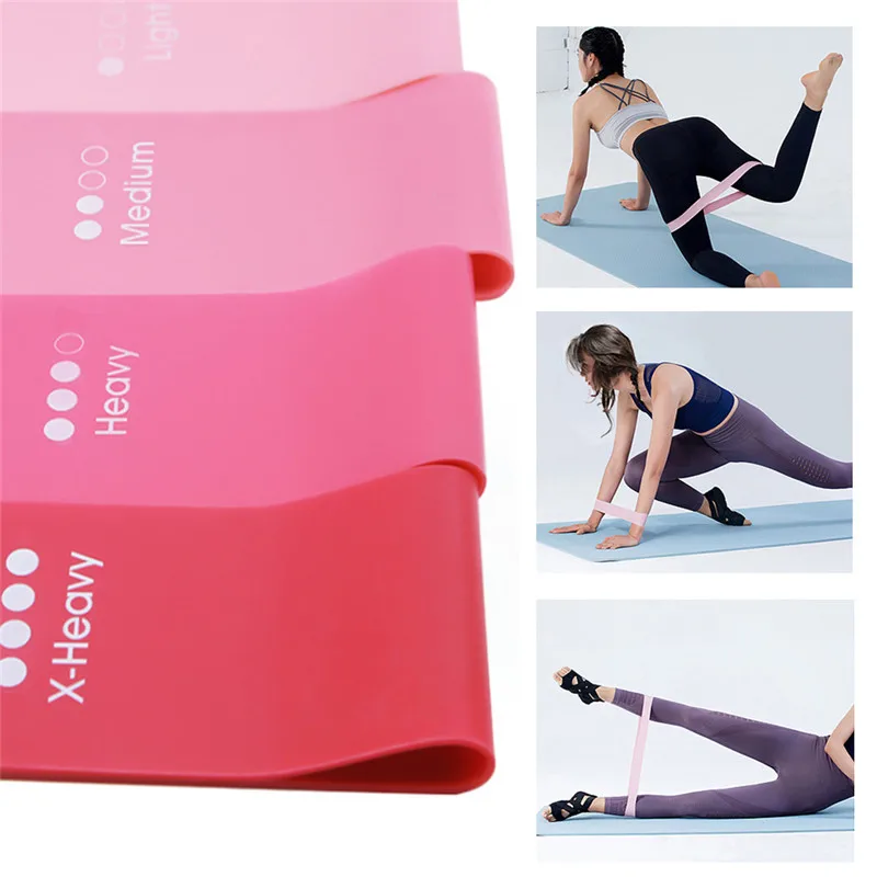 5 Pcs/set Elastis Band untuk Kebugaran Karet Resistance Band Latihan Yoga Olahraga Band Karet Latihan Peralatan